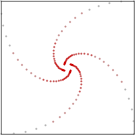 equiangular spiral