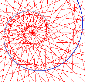 equiangular spiral