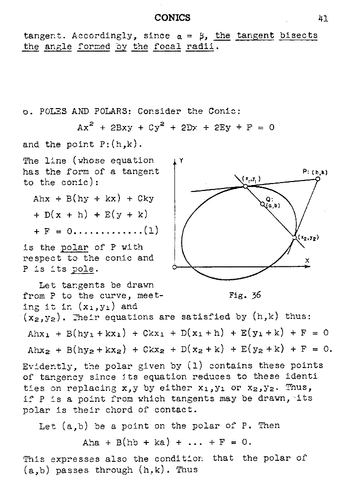 ry 041 conics