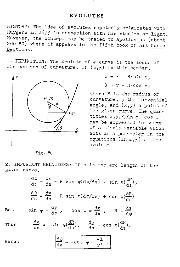 ry 086 evolutes