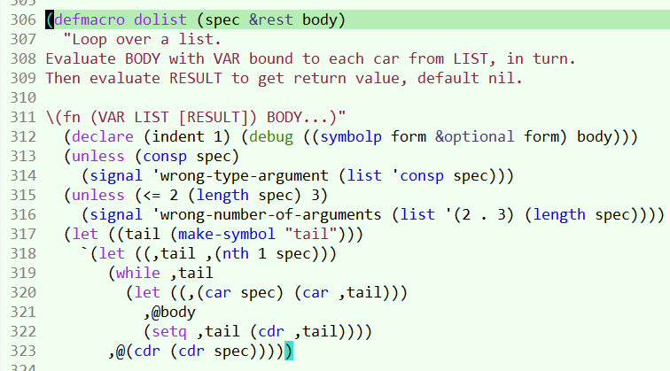 elisp dolist 2024-07-02