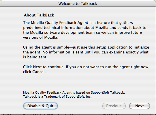 mozilla talkback1