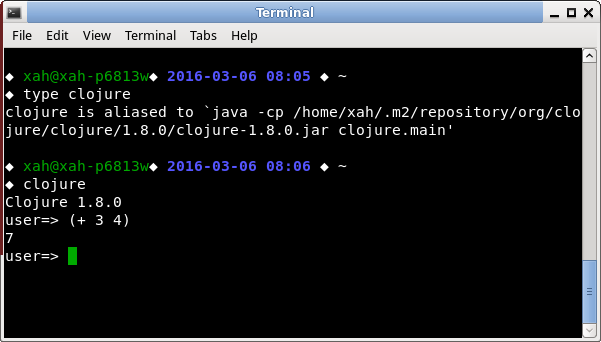 clojure 1.8 repl 2016-03-06