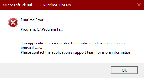 Microsoft visual cpp error 023-11-15