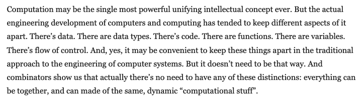 Stephen Wolfram Combinators 2020-12 R9B98