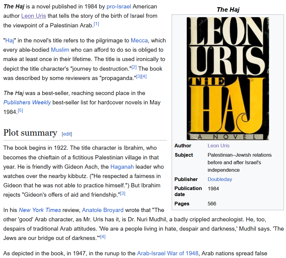 The Haj by Leon Uris 2025-10-17 22e34