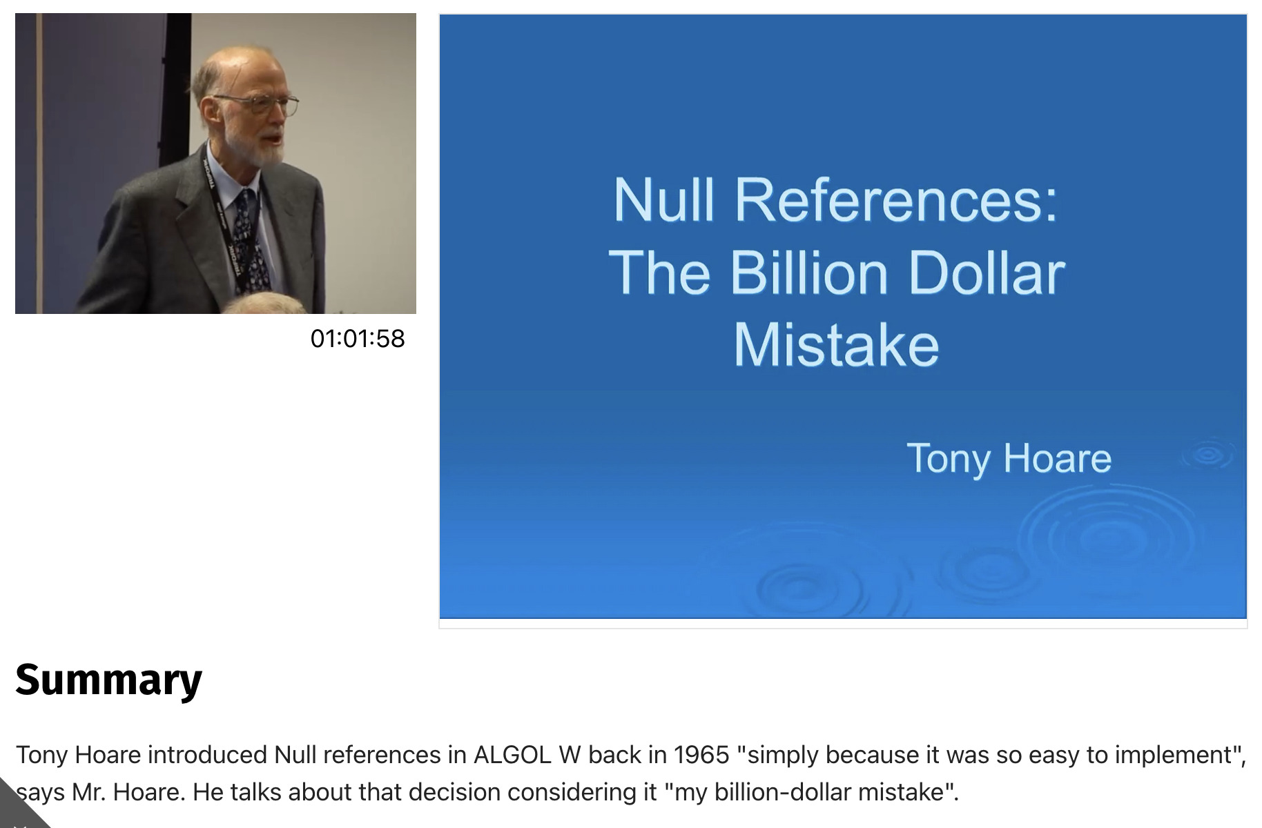 Tony Hoare null reference k4tCw
