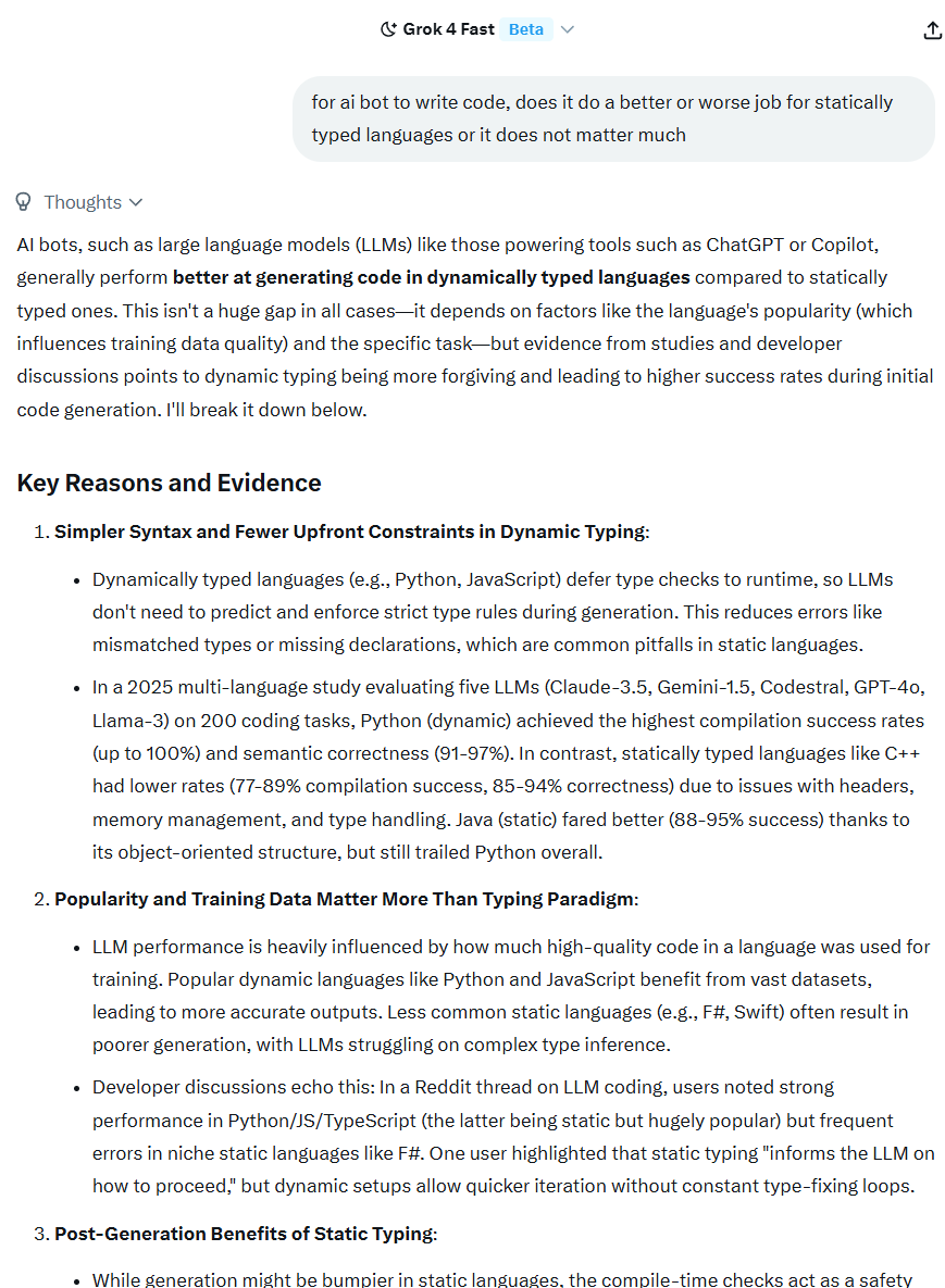 ai code dynamic lang vs static lang 2025-10-01 12112