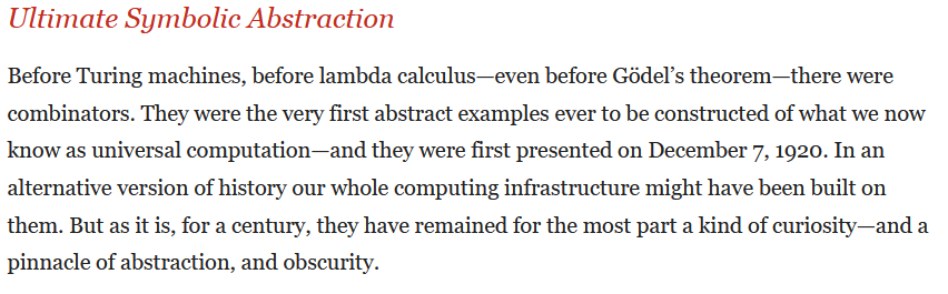 combinator s wolfram 2023-10-28