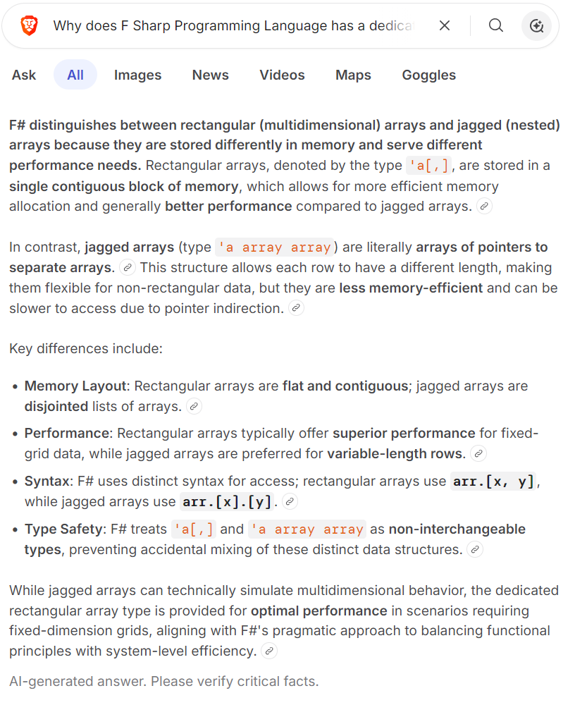 fsharp 2d array 2026-07-11 2028a ll