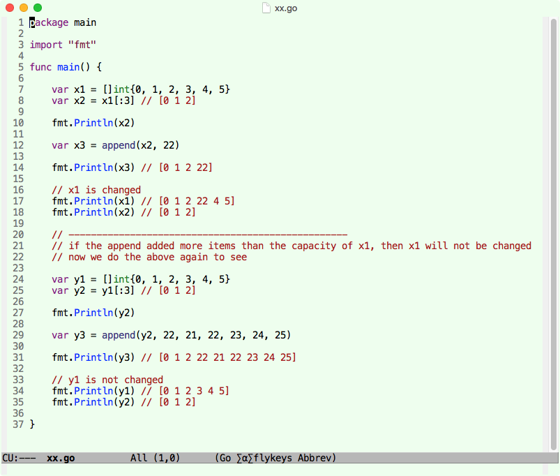 golang append problem 2019-06-17 q8yss