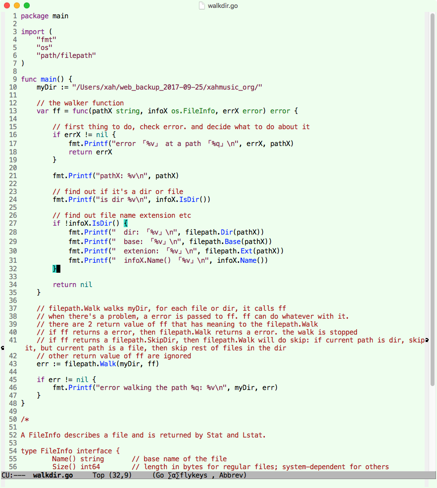 golang walk dir 2018-08-17 ad8ea