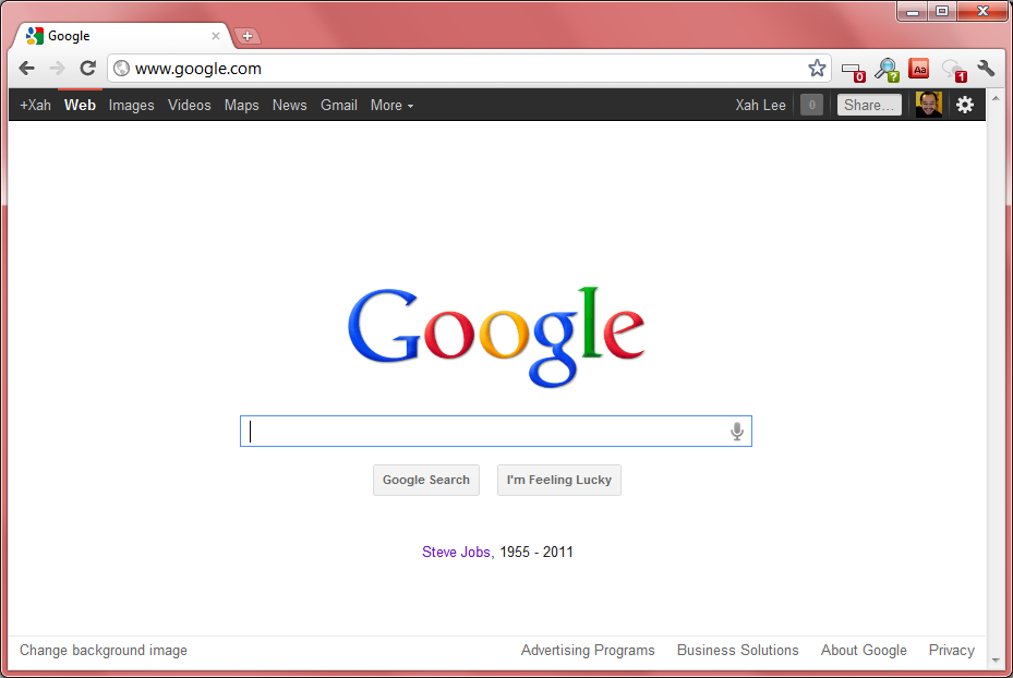 google dot com Steve Jobs 2011-10-05