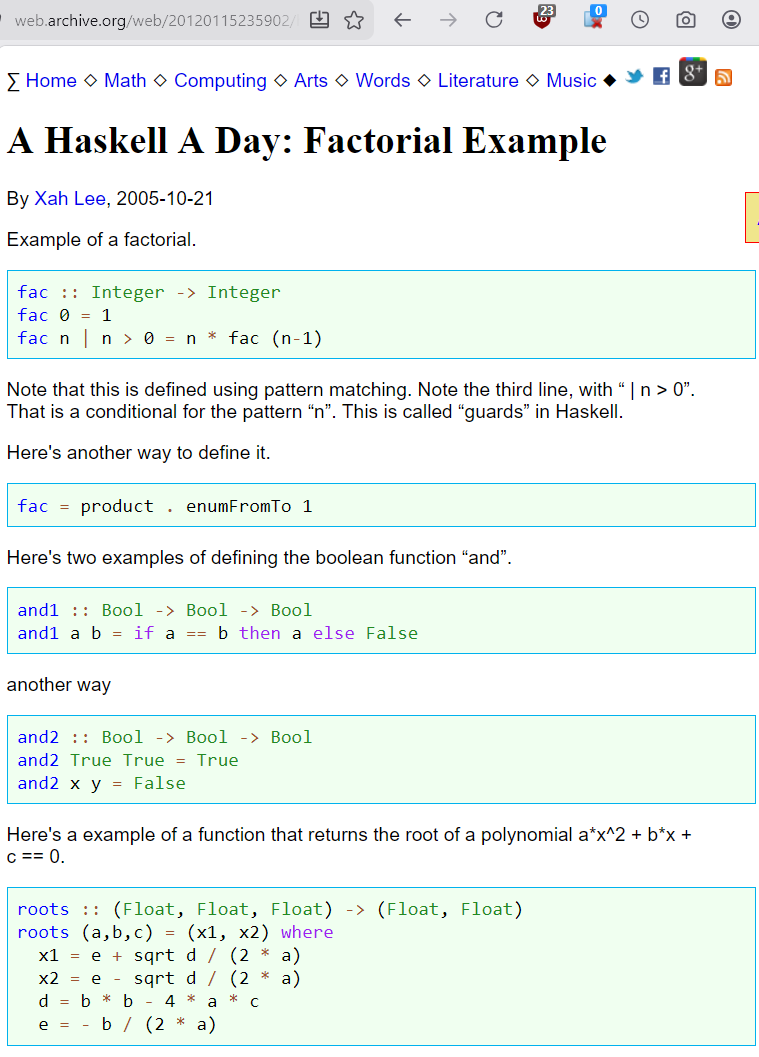 haskell a day 2026-07-12 1922d ll