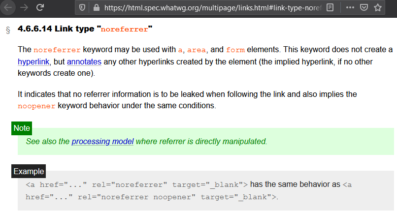 html noreferrer spec 2021-02-12