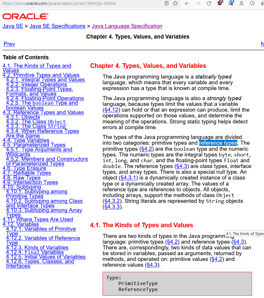 java se 7 spec chapter 4 c3qWR