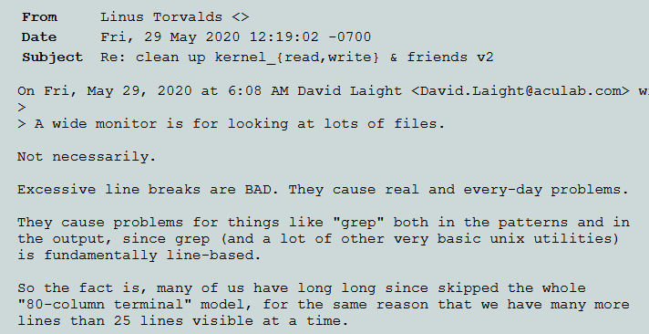 linus on unix line truncation 2020 8VqN2