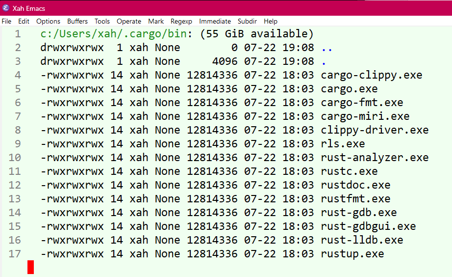 rust 2026-07-22 2ecf5 ll