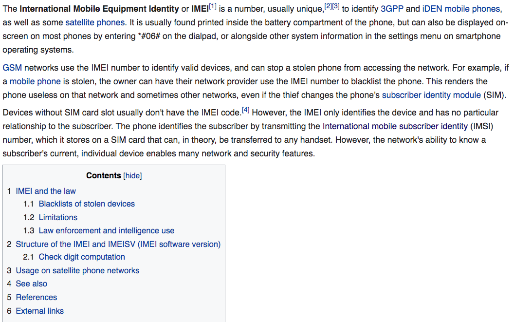 smart phone id imsi 2019-10-25 368zz