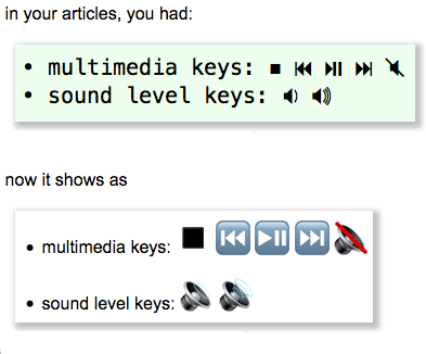 symbol vs emoji problem 2016