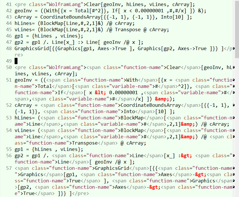 syntax coloring problem 2021-09-26 Skcv