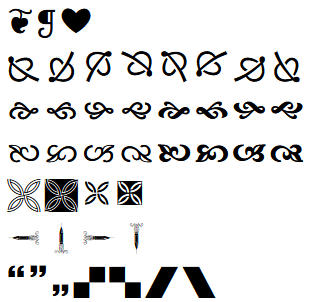 unicode typography ornaments 2022-08-04