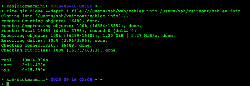 xahlee info git stat 2018-09-16 2f3ea