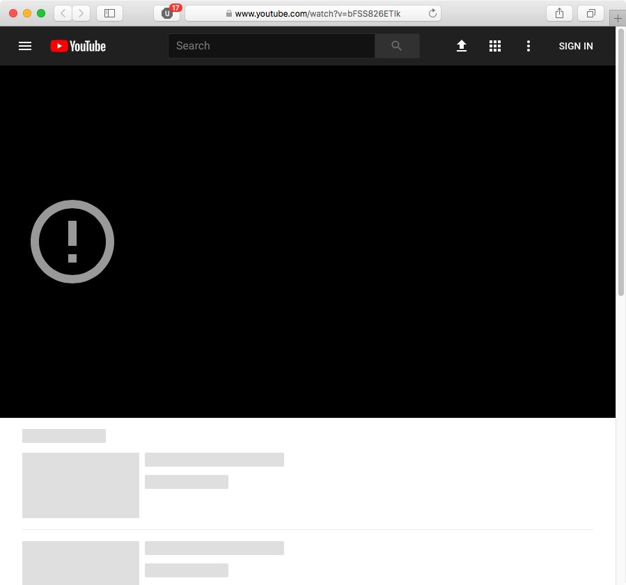 youtube axed account no info 2018-06-24 2ae31