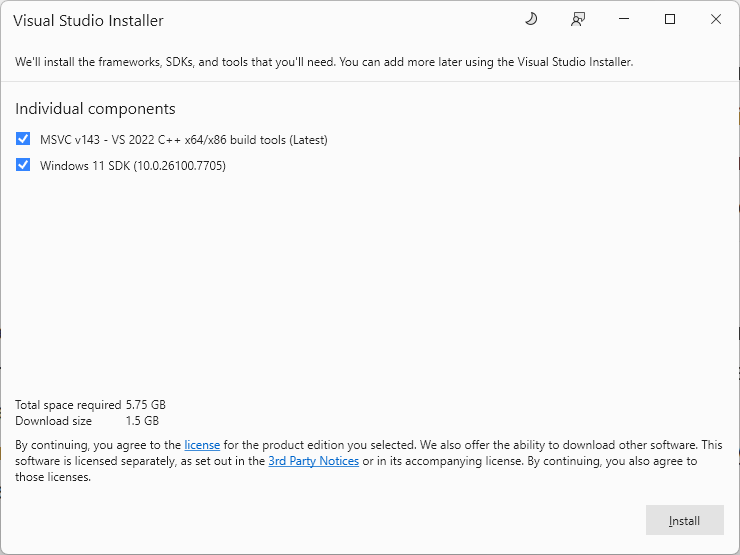 rust visual studio installer 2026-07-22 2cb06 ll