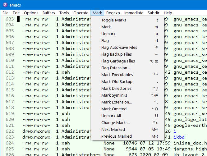dired mark menu 2021-07-19
