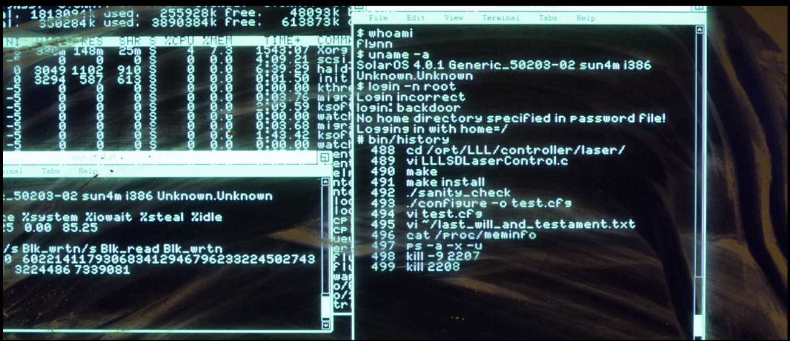 emacs Tron Legacy vi
