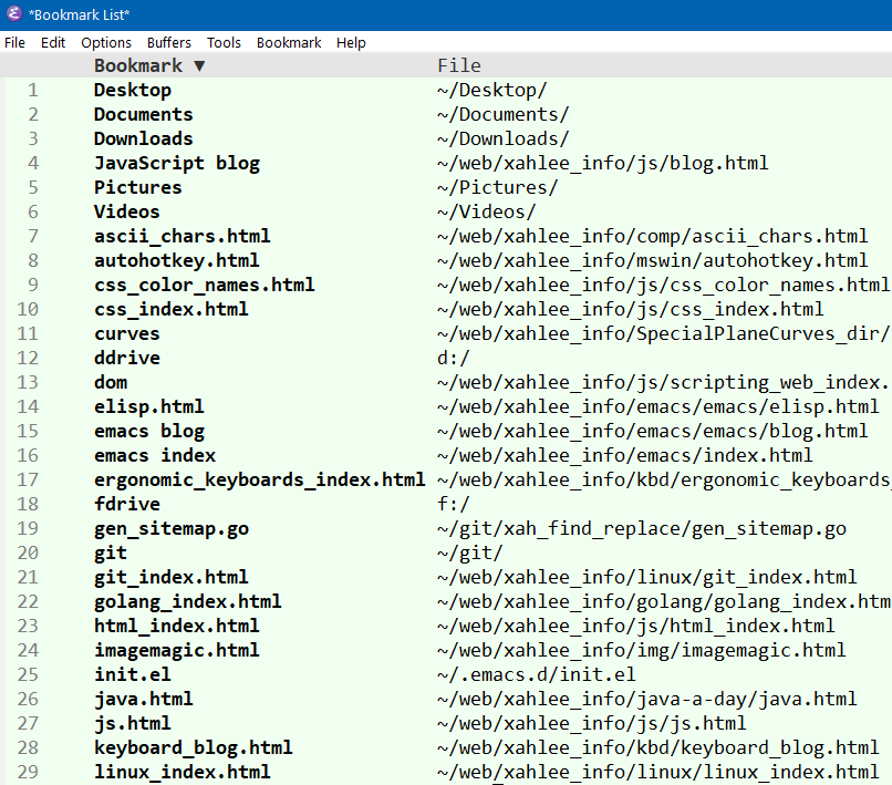 emacs bookmark 2022-10-04