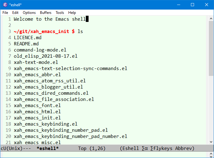 emacs eshell 2021-08-28