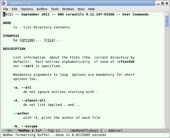 emacs man page woman command 2016-01-18