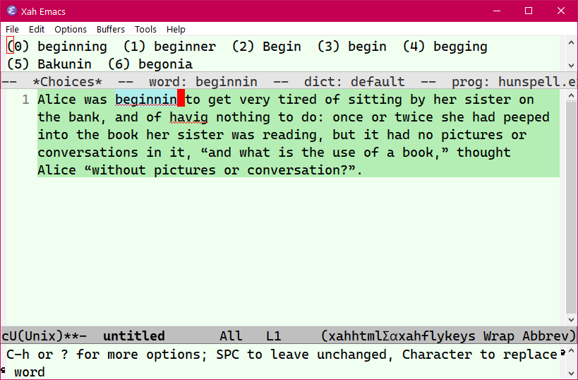 emacs spell check 2025-07-06 33b11