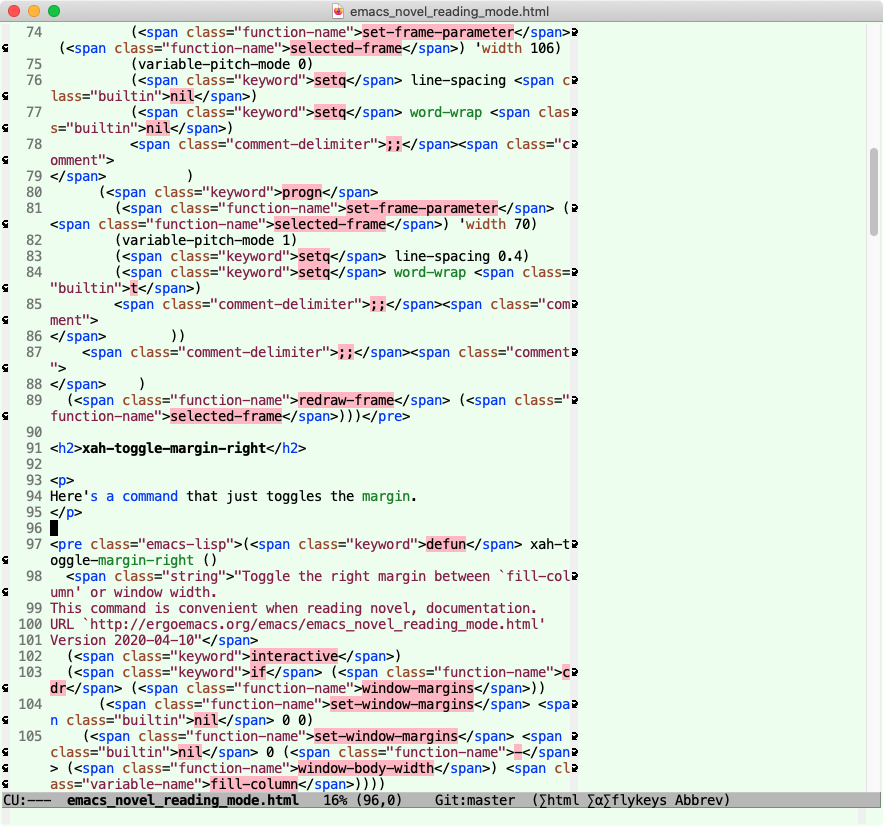 emacs toggle margin right 2020-04-10 5h24m