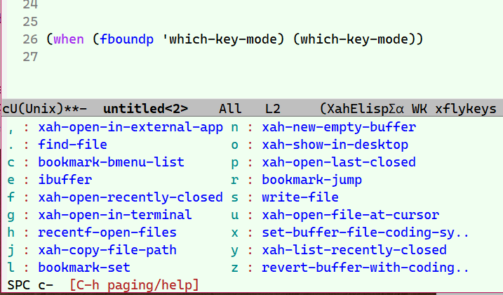 emacs which key mode 2025-03-11