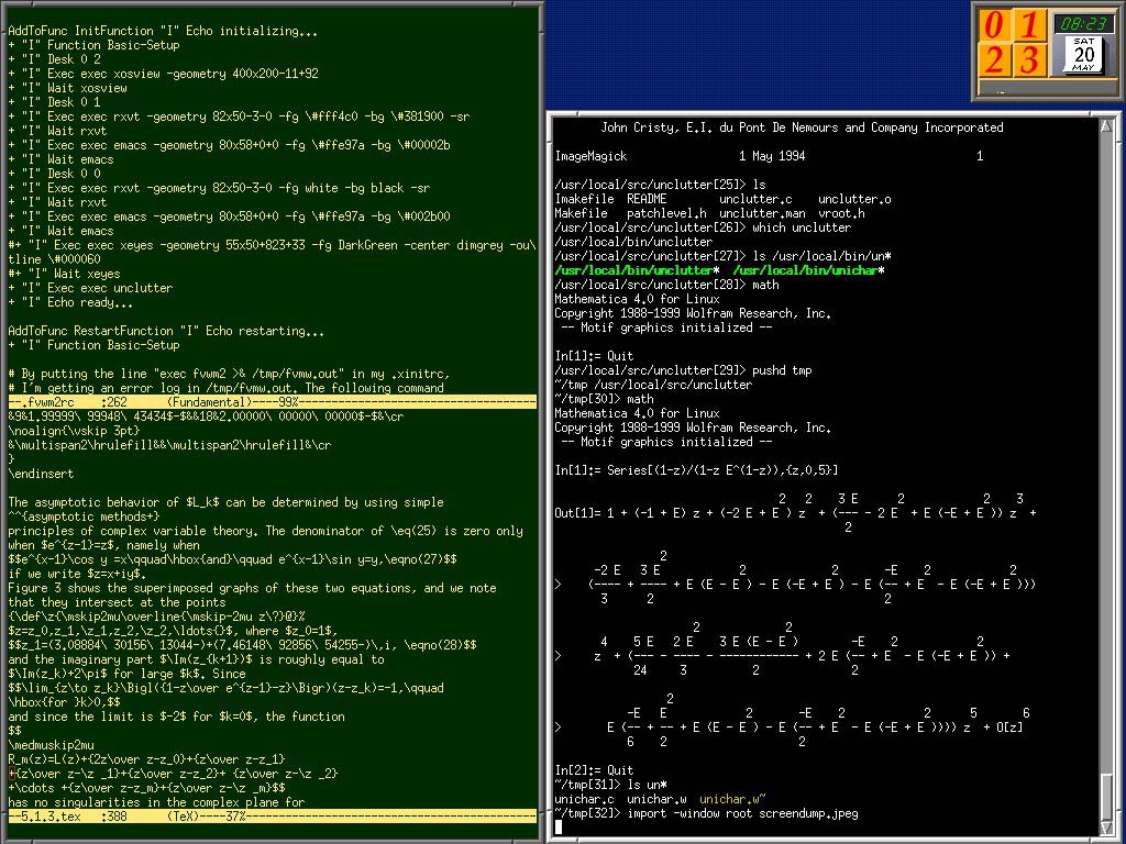Donald Knuth emacs screen 1994 GdnQ