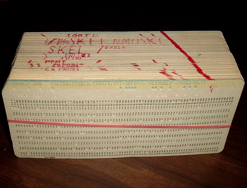 Punched card 4db3M