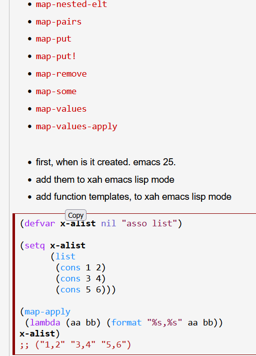 emacs lisp map functions 2025-05-20 198b0