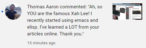 xah thanks thomas aaron 2022-08-14 w9Wt9