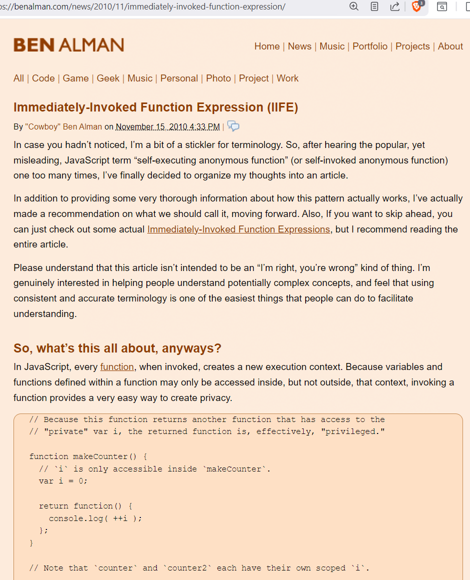 Ben Alman js bang function 2026-07-22 1721a ll