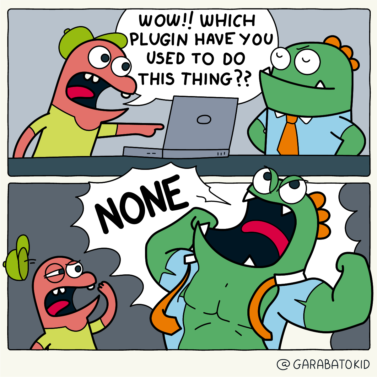 Garabato Kid no plugin bcde6