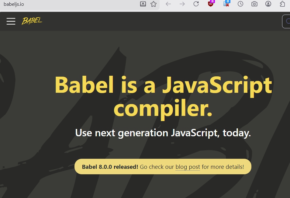 babeljs.io 2026-06-26 334c3 ll