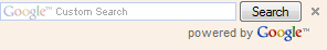 google custom search element