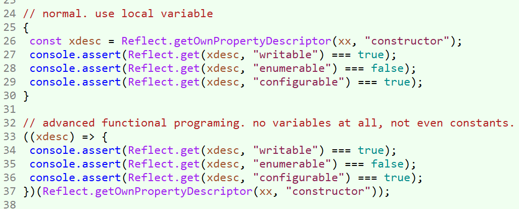 js functional programing no var 2026-01-24 139b3