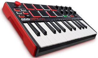 Akai MPK Mini MKII keyboard controller 71-s325x192