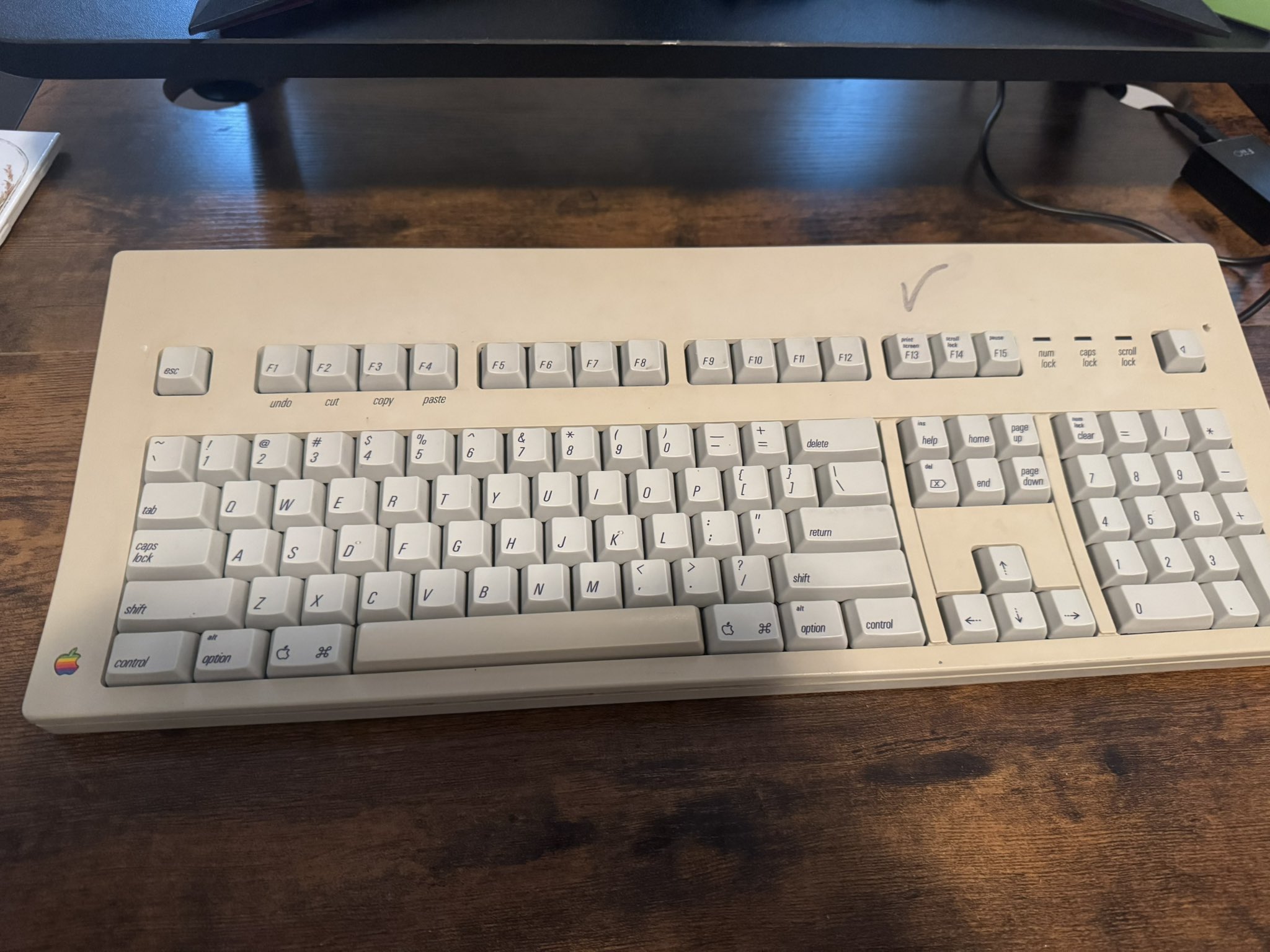 Apple extended keyboard 1 1987