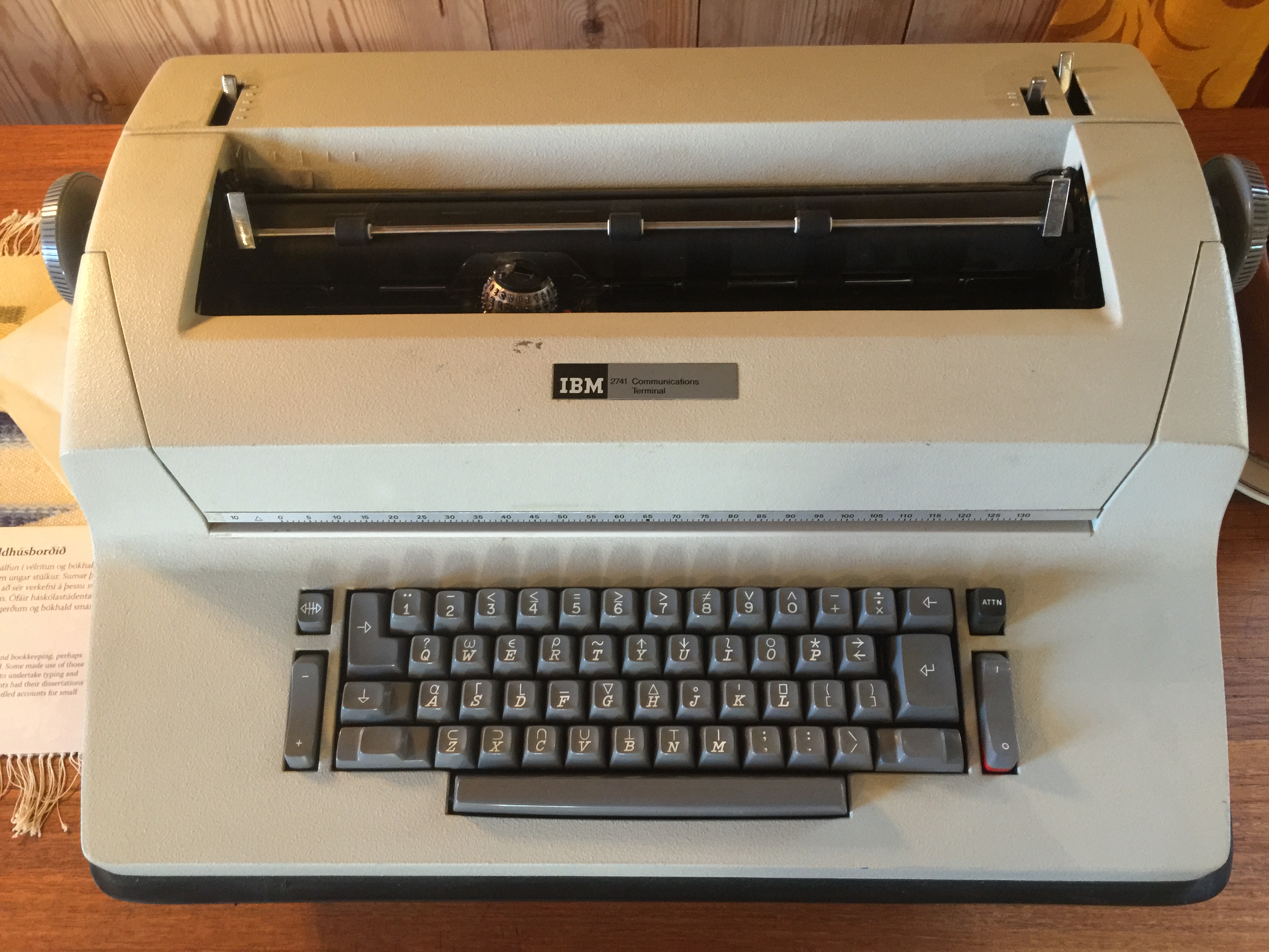 IBM 2741 printing terminal 1ccd8
