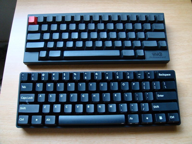 KBC Poker vs HHKB keyboard